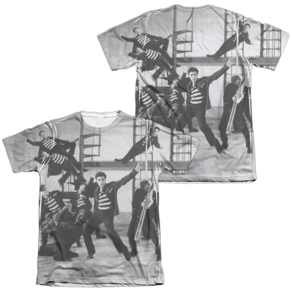 Elvis Presley Jubilant Felons Men's Regular Fit Poly Cotton Short-Sleeve T-Shirt