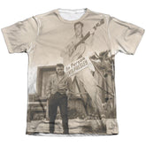 Elvis Presley Larger Than Life Men's Regular Fit Poly Cotton Short-Sleeve T-Shirt