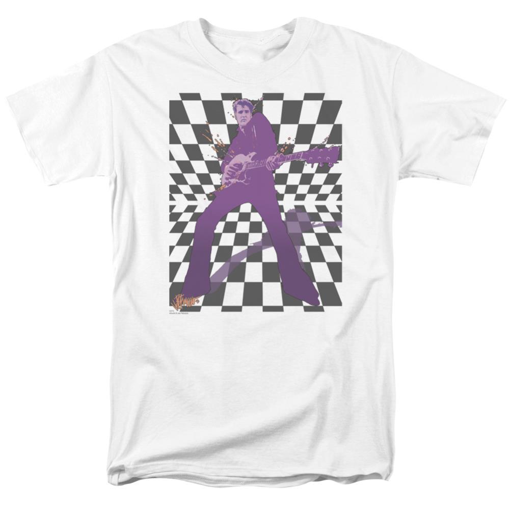 Elvis Presley Lets Rock Men's 18/1 Cotton Short-Sleeve T-Shirt