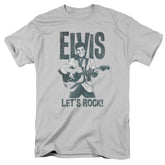 Elvis Presley Lets Rock Men's 18/1 Cotton Short-Sleeve T-Shirt