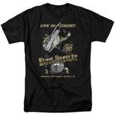 Elvis Presley Live In Buffalo Men's 18/1 Cotton Short-Sleeve T-Shirt