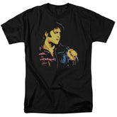 Elvis Presley Neon Elvis Men's 18/1 Cotton Short-Sleeve T-Shirt