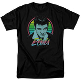 Elvis Presley Neon King Men's 18/1 Cotton Short-Sleeve T-Shirt