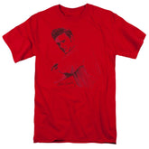 Elvis Presley On The Range Men's 18/1 Cotton Short-Sleeve T-Shirt