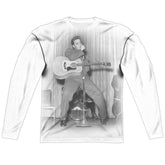 Elvis Presley On Your Toes Men's Regular Fit Polyester Long-Sleeve T-Shirt