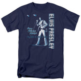Elvis Presley One Night Only Men's 18/1 Cotton Short-Sleeve T-Shirt