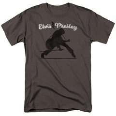 Elvis Presley Overprint Men's 18/1 Cotton Short-Sleeve T-Shirt