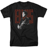 Elvis Presley Red Guitarman Men's 18/1 Cotton Short-Sleeve T-Shirt