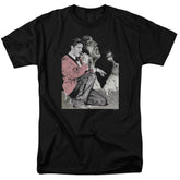 Elvis Presley Rock N Roll Smoke Men's 18/1 Cotton Short-Sleeve T-Shirt