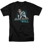 Elvis Presley Shake Rattle & Roll Men's 18/1 Cotton Short-Sleeve T-Shirt