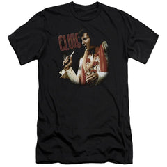 Elvis Presley Soulful Men's Ultra-Soft 30/1 Cotton Slim Short-Sleeve T-Shirt