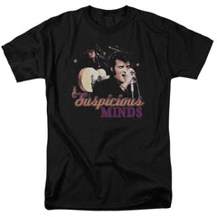 Elvis Presley Suspicious Minds Men's 18/1 Cotton Short-Sleeve T-Shirt