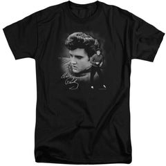 Elvis Presley Sweater Men's 18/1 Tall Cotton Short-Sleeve T-Shirt