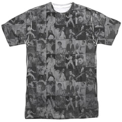 Elvis Presley Tcb Crowd Men's Regular Fit Polyester Short-Sleeve T-Shirt