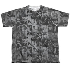 Elvis Presley Tcb Crowd Youth Regular Fit Poly Short-Sleeve T-Shirt