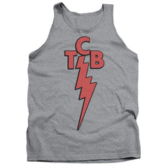 Elvis Presley Tcb Men's 18/1 Cotton Tank Top