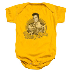 Elvis Presley Teddy Bear Infant's Cotton SS Snapsuit