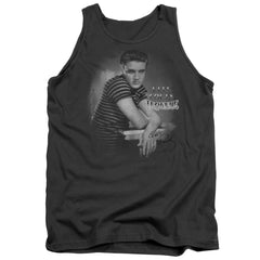 Elvis Presley Trouble Men's 18/1 Cotton Tank Top