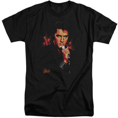 Elvis Presley Trouble Men's 18/1 Tall Cotton Short-Sleeve T-Shirt