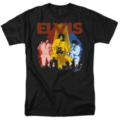 Elvis Presley Vegas Remembered Men's 18/1 Cotton Short-Sleeve T-Shirt