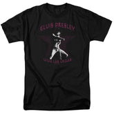 Elvis Presley Viva Las Vegas Star Men's 18/1 Cotton Short-Sleeve T-Shirt