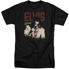 Elvis Presley Viva Star Men's 18/1 Tall Cotton Short-Sleeve T-Shirt