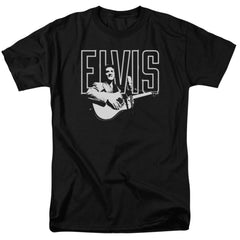 Elvis Presley White Glow Men's 18/1 Cotton Short-Sleeve T-Shirt