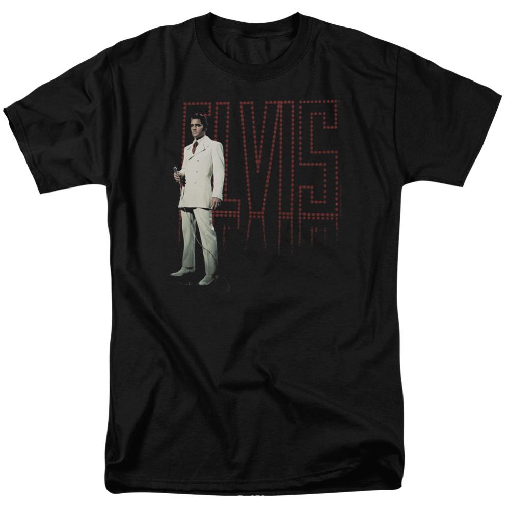 Elvis Presley White Suit Men's 18/1 Cotton Short-Sleeve T-Shirt