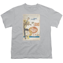 Elvis Presley World Fair Poster Youth 18/1 100% Cotton Short-Sleeve T-Shirt