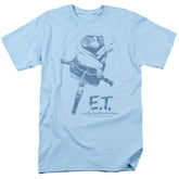 E.T. The Extra-Terrestrial Bike Men's 18/1 Cotton Short-Sleeve T-Shirt