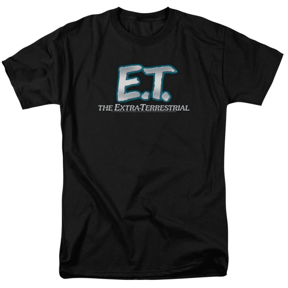 E.T. The Extra-Terrestrial Logo Men's 18/1 Cotton Short-Sleeve T-Shirt