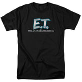 E.T. The Extra-Terrestrial Logo Men's 18/1 Cotton Short-Sleeve T-Shirt