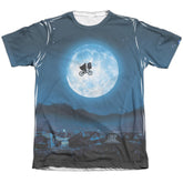 E.T. The Extra-Terrestrial Moon Men's Regular Fit Poly Cotton Short-Sleeve T-Shirt