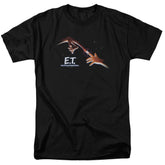 E.T. The Extra-Terrestrial Poster Men's 18/1 Cotton Short-Sleeve T-Shirt