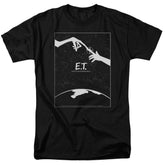 E.T. The Extra-Terrestrial Simple Poster Men's 18/1 Cotton Short-Sleeve T-Shirt