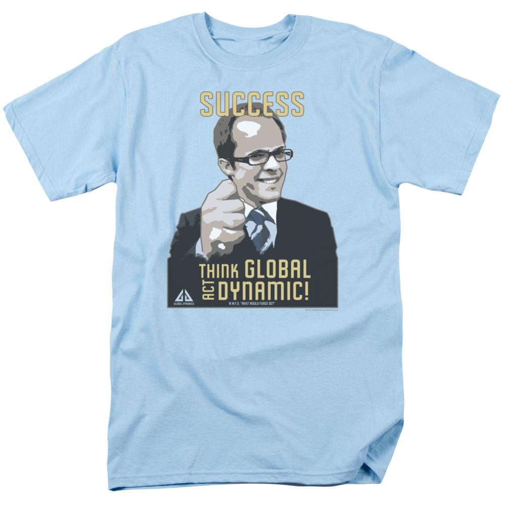 Eureka Success Poster Men's 18/1 Cotton Short-Sleeve T-Shirt