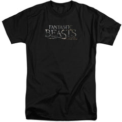 Fantastic Beasts And Where To Find Them Logo Men's 18/1 Tall Cotton Short-Sleeve T-Shirt