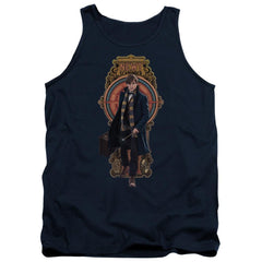 Fantastic Beasts And Where To Find Them Newt Scamander Men's 18/1 Cotton Tank Top