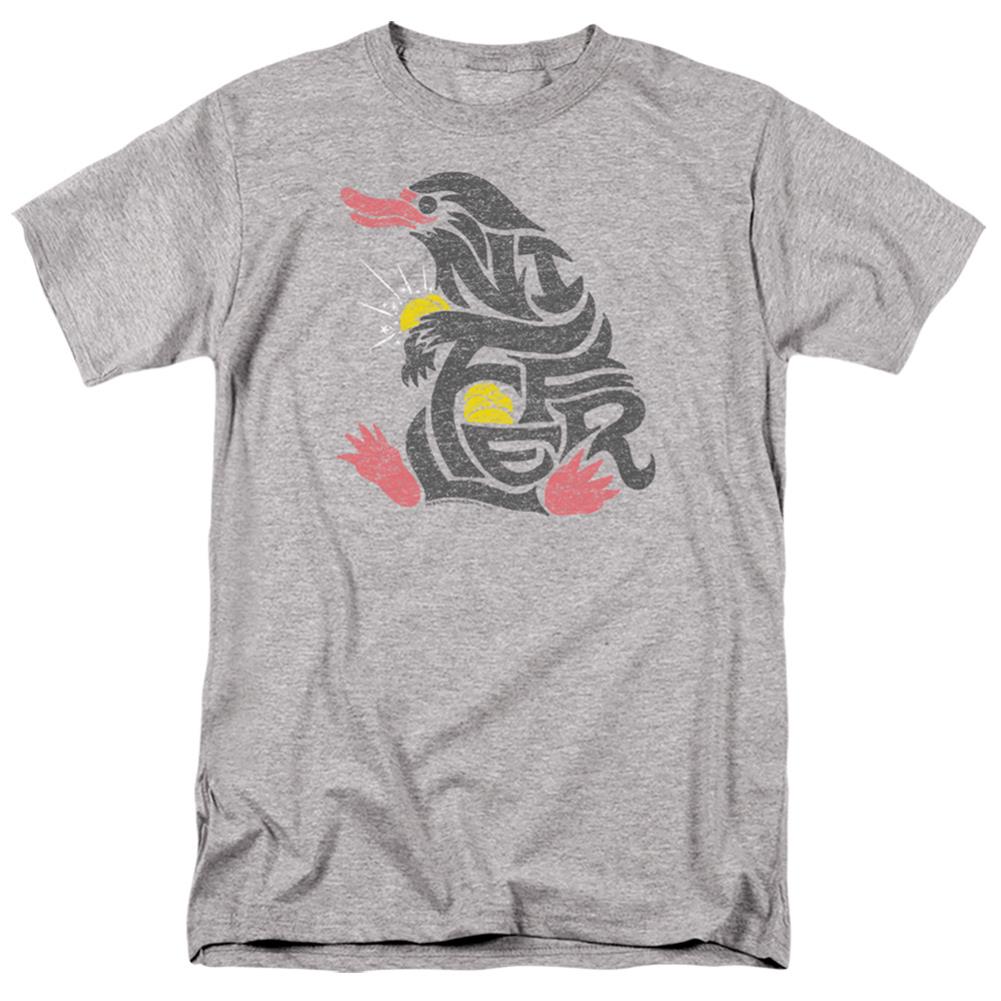 Fantastic Beasts And Where To Find Them Niffler Men's 18/1 Cotton Short-Sleeve T-Shirt