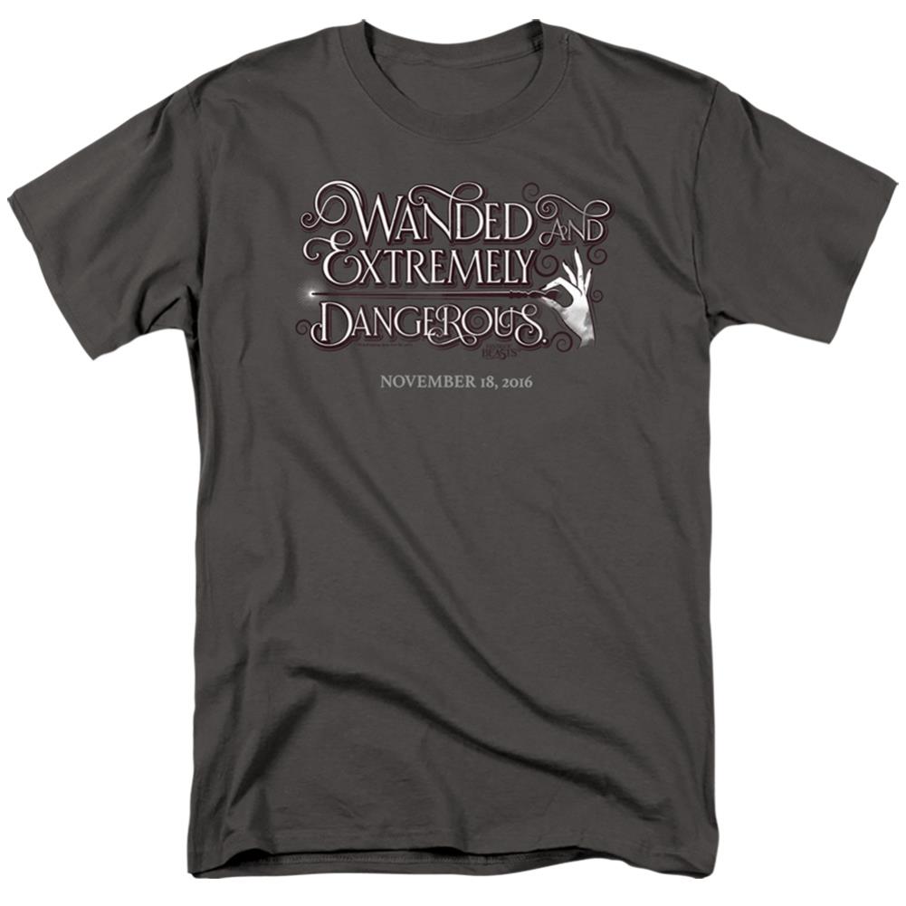 Fantastic Beasts And Where To Find Them Wanded Men's 18/1 Cotton Short-Sleeve T-Shirt