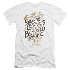 Fantastic Beasts: The Crimes of Grindelwald Blinkered People Men's Ultra-Soft 30/1 Cotton Slim Short-Sleeve T-Shirt