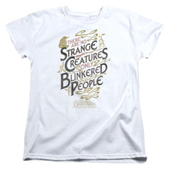 Fantastic Beasts: The Crimes of Grindelwald Blinkered People Women's 18/1 Cotton Short-Sleeve T-Shirt