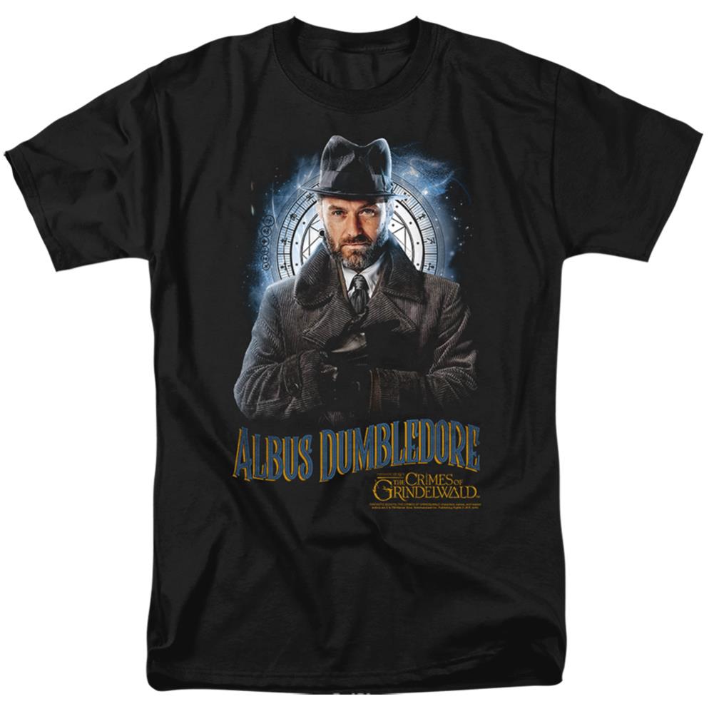 Fantastic Beasts: The Crimes of Grindelwald Dumbledore Men's 18/1 Cotton Short-Sleeve T-Shirt