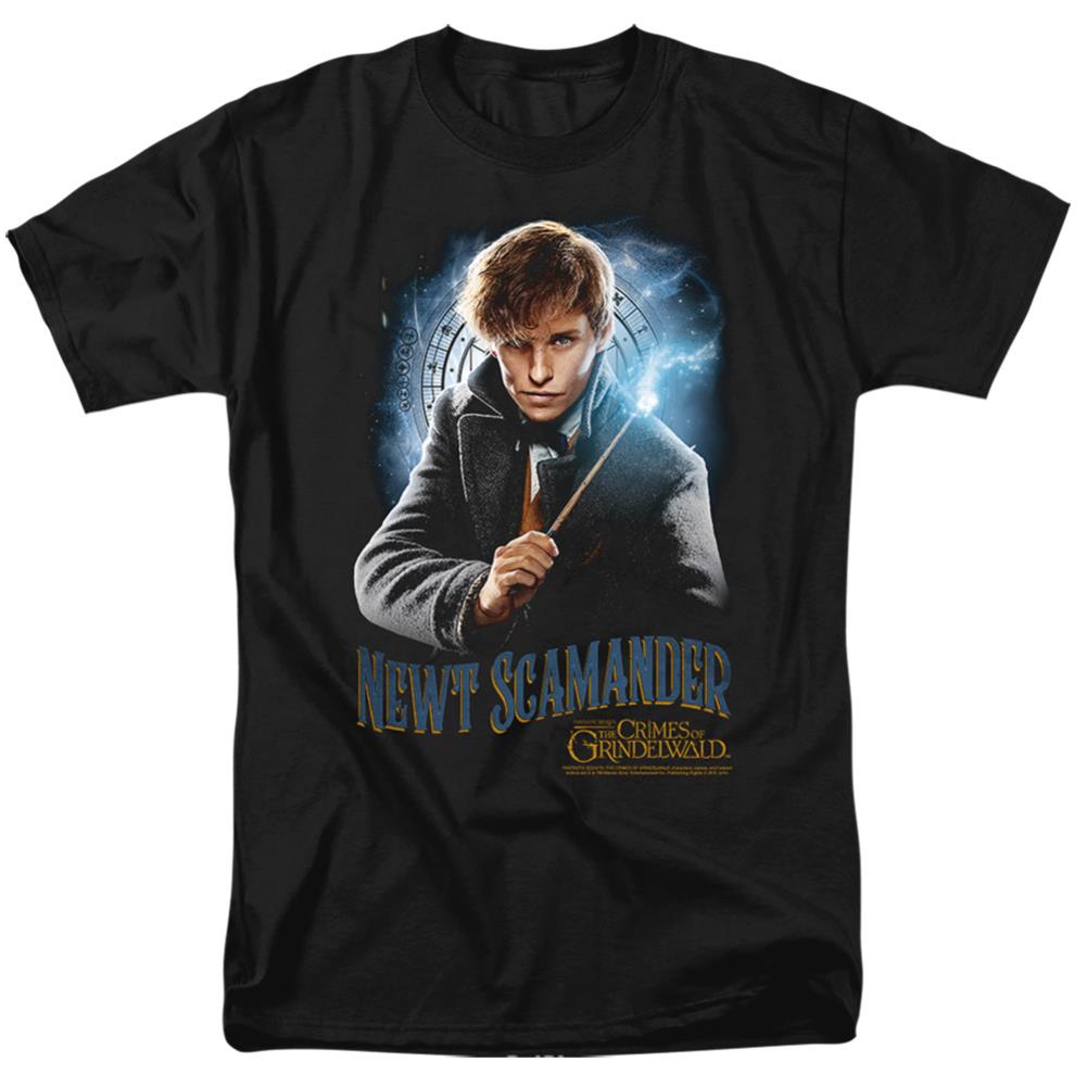 Fantastic Beasts: The Crimes of Grindelwald Scamander Monogram Men's 18/1 Cotton Short-Sleeve T-Shirt