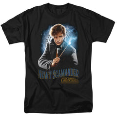 Fantastic Beasts: The Crimes of Grindelwald Scamander Monogram Men's 18/1 Cotton Short-Sleeve T-Shirt