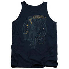 Fantastic Beasts: The Crimes of Grindelwald Suitcase Men's 18/1 Cotton Tank Top