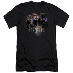 Farscape Cast Men's Ultra-Soft 30/1 Cotton Slim Short-Sleeve T-Shirt