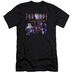 Farscape Flarescape Men's Ultra-Soft 30/1 Cotton Slim Short-Sleeve T-Shirt
