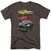 Fast And The Furious Muscle Car Splatter Men's 18/1 Cotton Short-Sleeve T-Shirt