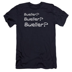 Ferris Bueller's Day Off Bueller? Men's Ultra-Soft 30/1 Cotton Slim Short-Sleeve T-Shirt